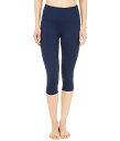 【送料無料】 スケッチャーズ レディース カジュアルパンツ ボトムス GO WALK High Waisted Capri Leggings Navy