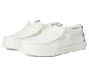 【送料無料】 ヘイデュード メンズ スリッポン・ローファー シューズ Wally Shamrock Argyle White/Green