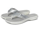 【送料無料】 クラークス レディース サンダル シューズ Breeze Reyna Silver Synthetic(4)