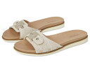 【送料無料】 ドクター・ショール レディース サンダル シューズ Nice Iconic Flat Sandal Light Gold Fabric