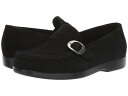 【送料無料】 サス レディース スリッポン・ローファー シューズ Lara Comfort Loafer Black Suede