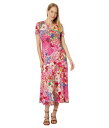 【送料無料】 ジョニーワズ レディース ワンピース トップス The Janie Favorite Cap Sleeve Dress- Frame Multi