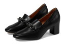【送料無料】 ジョンストンアンドマーフィー レディース スリッポン・ローファー シューズ Eleanor Chain Loafer Black
