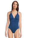 【送料無料】 トッミーバハマ レディース 上下セット 水着 Island Cays Gold Ring One-Piece Indigo Tide