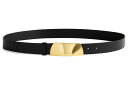 【送料無料】 メイドウェル レディース ベルト アクセサリー Bar Hardware Belt True Black