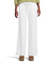 【送料無料】 モッドドック レディース カジュアルパンツ ボトムス Straight Leg Pleated Pants White(4)