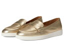 【送料無料】 ナチュライザー レディース スリッポン・ローファー シューズ Karis Soft Gold Leather
