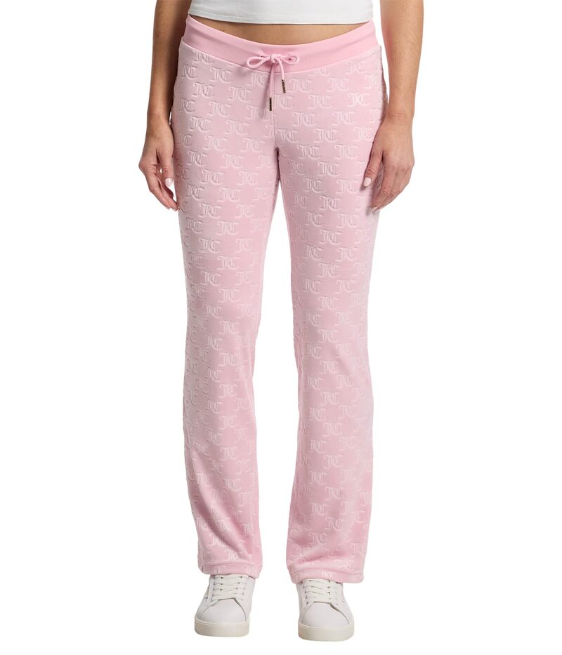 ̵ 塼塼 ǥ 奢ѥ ܥȥॹ Embossed Velour Track Pants Whis...