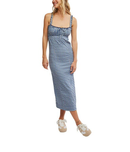 【送料無料】 フリーピープル レディース ワンピース トップス Lucinda Midi Indigo Combo 【送料無料】 フリーピープル レディース ワンピース トップス Lucinda Midi Indigo Combo
