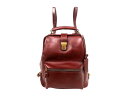 【送料無料】 オールドトレンド レディース バックパック・リュックサック バッグ Genuine Leather Doctor Backpack Coffee(4)
