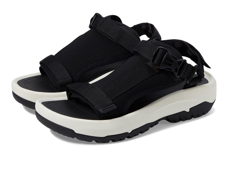 テバ メンズ シューズ サンダル Black/ White Teva Hurricane Ampsole Volt