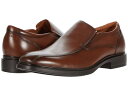 【送料無料】 フローシャイム メンズ オックスフォード シューズ Forecast Waterproof Bike Toe Slip-On Cognac Smo...