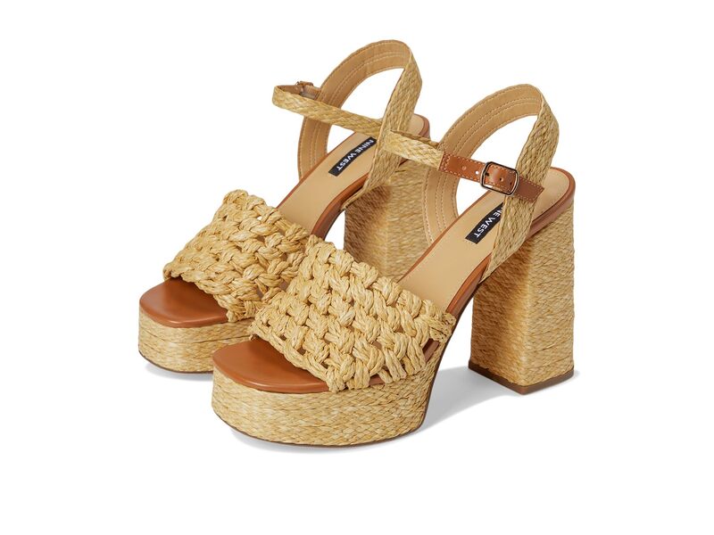 �ʥ��󥦥����� ��ǥ����� ���塼�� �ҡ��� Nine West Vadyn Medium Natural