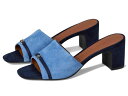 【送料無料】 エアロソールズ レディース ヒール シューズ Gela Blue Jean Suede