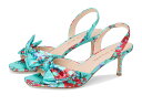 【送料無料】 ジャックロジャース レディース ヒール シューズ Eloise Bow Slingback Aquamarine Multi