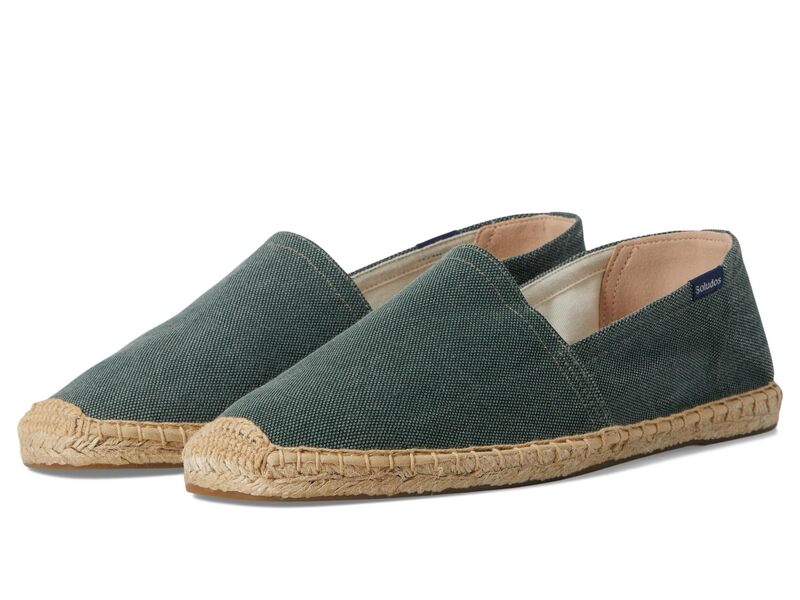 ソルドス メンズ シューズ スリッポン・ローファー Soludos Original Espadrille Vintage Green グリーン