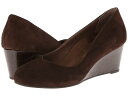 【送料無料】 バイオニック レディース ヒール シューズ Antonia Mid Wedge Pump Dark Brown