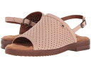 【送料無料】 ウォーキング クレイドル レディース スリッポン・ローファー シューズ Juliette Blush Perfed Nubuck