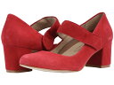【送料無料】 ウォーキング クレイドル レディース ヒール シューズ Jackie-2 Red Suede