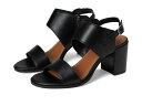 【送料無料】 ラッキーブランド レディース ヒール シューズ Dinzin Double Band Heeled Sandals Black