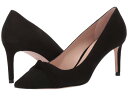 【送料無料】 スチュアート ワイツマン レディース ヒール シューズ Fontaine Black Suede