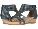 【送料無料】 アース レディース ヒール シューズ Olea Blue Calf Leather