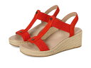 【送料無料】 バイオニック レディース ヒール シューズ Calera Cherry Tomato Nubuck/Fabric