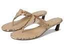 【送料無料】 ヴィンスカムート レディース ヒール シューズ Lina Thong Kitten Heel Sandals Taupe/Mid Taupe