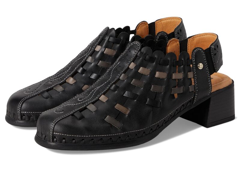 ピコリーノス レディース シューズ ヒール PIKOLINOS Romana W9G Black ブラック