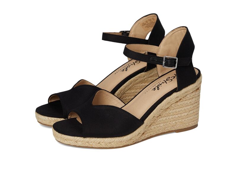 ライフストライド レディース シューズ ヒール サンダル LifeStride Tess Wedge Espadrille Sandals Bl..