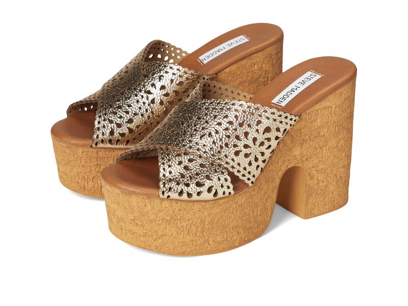 【送料無料】 スティーブ マデン レディース ヒール シューズ Saffron Gold