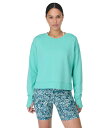 【送料無料】 スウェッティベティ レディース パーカー・スウェット アウター After Class Crop Sweatshirt Sea Spray Blu...