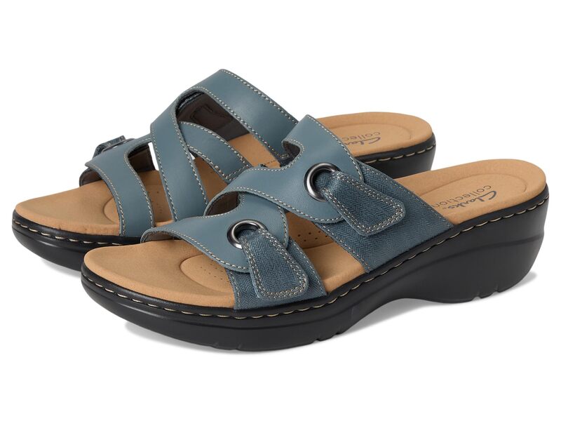 ̵ 顼 ǥ ҡ 塼 Merliah 2 Cove Blue Grey Leather