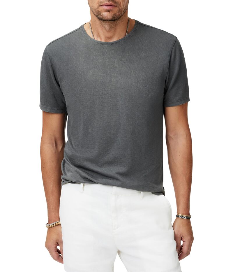 【送料無料】 ジョンバルベイトス メンズ シャツ トップス Devine Crew K6871S25 Iron Grey