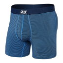 【送料無料】 サックスアンダーウェアー メンズ ボクサーパンツ アンダーウェア Vibe Super Soft Boxer Brief Mini Stripe/Granada Sky