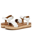 【送料無料】 ナチュライザー レディース サンダル シューズ Neila White Leather(4)