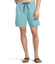 【送料無料】 クイックシルバー メンズ ハーフパンツ・ショーツ 水着 Everyday Solid 17 Nb Volley Aqua Blue