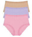 【送料無料】 ナトリ レディース パンツ アンダーウェア Bliss Full Brief 3-Pack Pink Nectar/Lilac Dream/Caf...