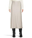 【送料無料】 メイドウェル レディース スカート ボトムス Solana Maxi - Debs Drapey Satin Steel