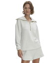 【送料無料】 バーレイ レディース パーカー・スウェット アウター Larson 1/2 Zip Sweat Ivory Marl