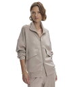 【送料無料】 バーレイ レディース パーカー・スウェット アウター Garcia Zip Through Sweat Taupe Marl