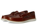 【送料無料】 コールハーン メンズ デッキシューズ シューズ Grand Crosscourt Boat Shoe British Tan/Dark Chocolate/Ivory