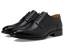 【送料無料】 ジョンストンアンドマーフィー メンズ オックスフォード シューズ Lewis Cap Toe Black Full Grain Leather