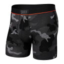 【送料無料】 サックスアンダーウェアー メンズ ボクサーパンツ アンダーウェア Vibe Super Soft Boxer Brief Supersize Camo/Black
