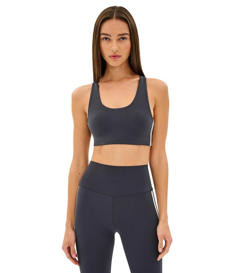 【送料無料】 スピリッツフィフティファイブ レディース ブラジャー アンダーウェア Ella Airweight Light Support Bra Graphite/White