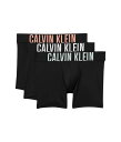 【送料無料】 カルバン クライン アンダーウェア メンズ ボクサーパンツ アンダーウェア Intense Power 3-Pack Boxer Brief Black Bodies W/Papaya Punch/White/Moonlight Jade Logos