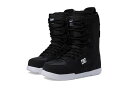 【送料無料】 ディーシー メンズ ブーツ・レインブーツ シューズ Phase Lace Up Snowboard Boots Black/White