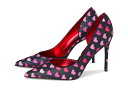 【送料無料】 ナインウェスト レディース ヒール シューズ Folowe Black Glitter Heart Print Multi