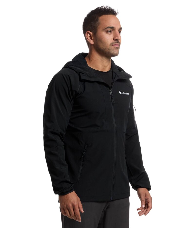 【送料無料】 コロンビア メンズ コート アウター Tall Heights II Hooded Softshell Black