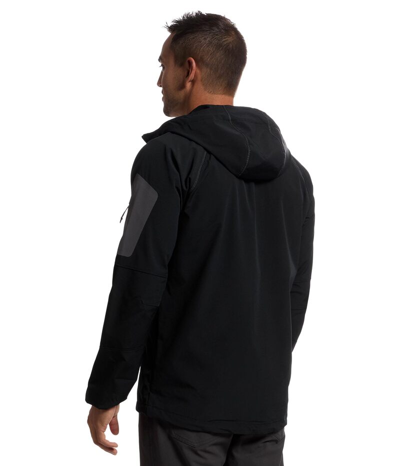 【送料無料】 コロンビア メンズ コート アウター Tall Heights II Hooded Softshell Black